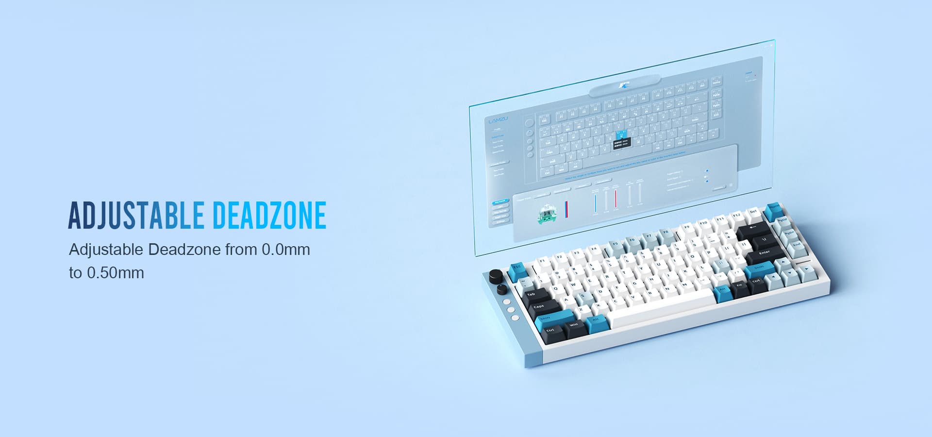 LAMZU JET75 — налаштування deadzone через software