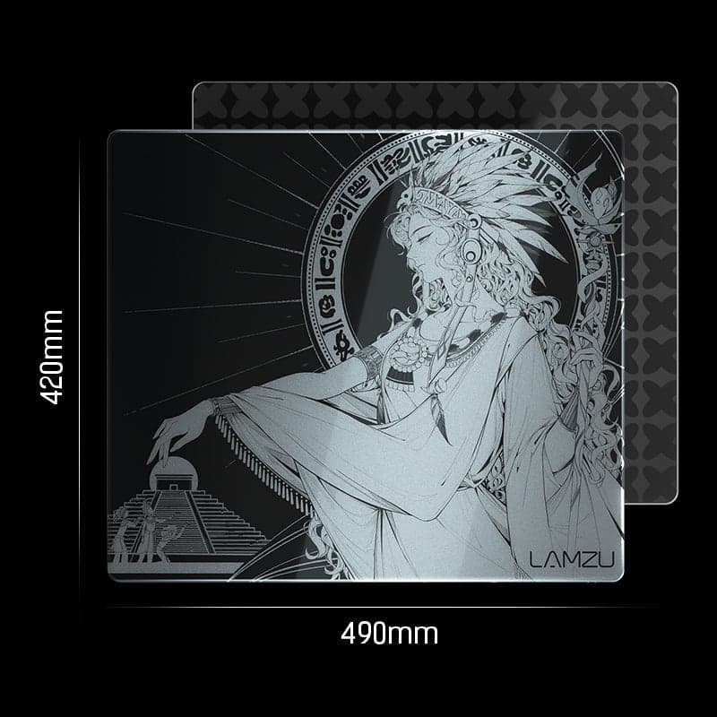 LAMZU MAYA Glass Mousepad — фото 1